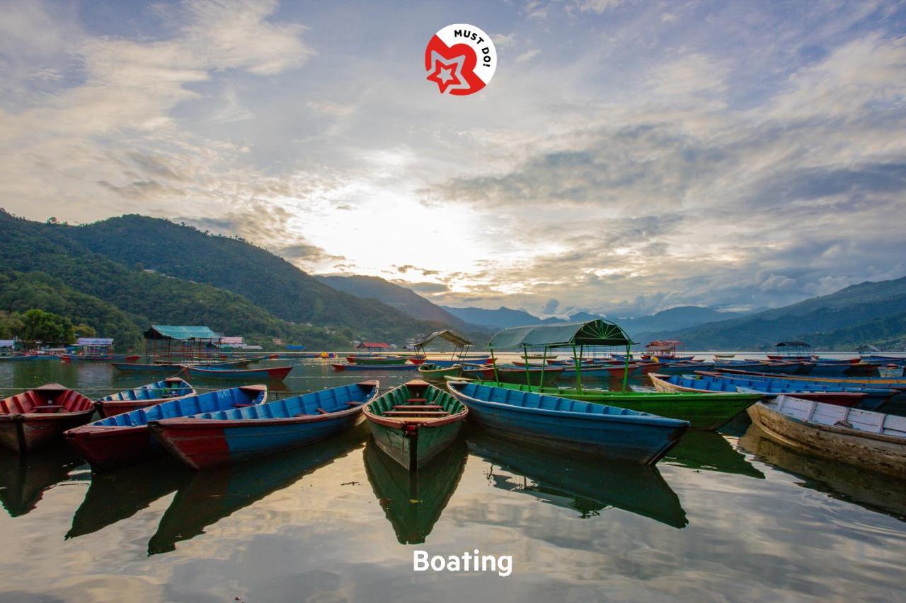 Hotel Fewa Corner & Restro Pokhara Exterior foto